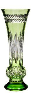 Waterford Fleurology Amy 14 Inch Lime Cased Bouquet Vase   Decorative Vases