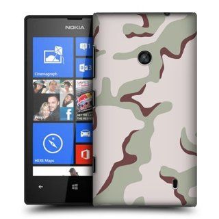 Head Case Designs Desert Tri colour Military Camo Hard Back Case Cover for Nokia Lumia 520 525 Cell Phones & Accessories