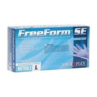 Microflex FFE 775 M Gloves, FreeForm EC Powder Free Nitrile, MED [pack of 50]