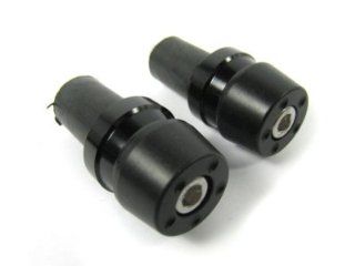 Moto 777 HQ Black Bar End Plugs for Motorcycles Automotive