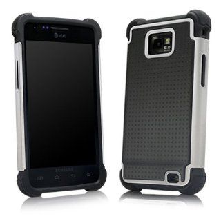 BoxWave Resolute OA3 AT&T Samsung Galaxy S2 (Samsung SGH i777) Case   3 in 1 Protective Hybrid Case Featuring 3 Ultra Durable Layers for Extreme Protection   AT&T Samsung Galaxy S2 (Samsung SGH i777) Cases and Covers (Valiant White) Cell Phones &a