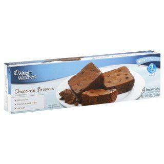 Weight Watchers Chocolate Brownies, 4 Brownies, 5.1 Oz. Net (Pack of 3)  Grocery & Gourmet Food