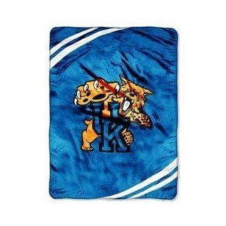 Kentucky Wildcats Royal Plush Raschel 801 Force NCAA 60" x 80" Blanket  Sports Fan Throw Blankets  Sports & Outdoors
