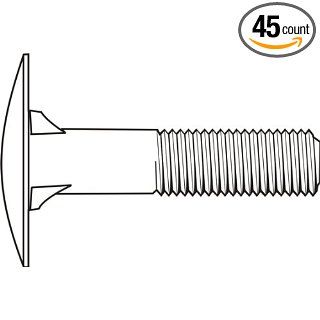 5/8 11x14W/6"THD Timber Bolt UNC Steel / Hot Dip Galvanized, Pack of 45 Ships FREE in USA Carriage Bolts