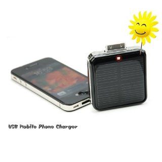 Portable Mobile Phone Charger Solar Charger, 2200mah for Iphone 4/4s +Free 2 in 1 Charger Cable Cell Phones & Accessories