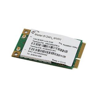 for HP Intel WiFi Link 5100 Mini PCI E Wifi MIMO Card 300Mbps 802.11a/b/g/n 512AN_MMW 2.4/5.0 GHz Computers & Accessories