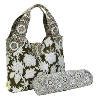 Amy Butler for Kalencom Tulip Diaper Bag   Tropicali Tea Leaf   Designer Diaper Bags