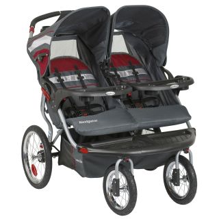 Baby Trend Navigator Double Jogger Stroller   Baltic   Strollers