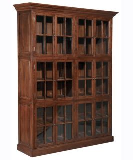 Furniture Classics Double Stack Manor House Solid Oak Wood Bookcase   Bookcases