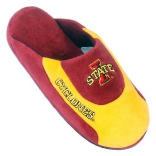 Comfy Feet NCAA Low Pro Stripe Slippers   Iowa State Cyclones   Mens Slippers