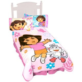 Dora Free Spirit 62 x 90 Blanket   Girls Bedding