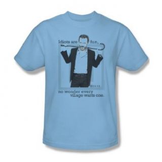 House   Mens Idiots Are Fun T Shirt In Light Blue Clothing