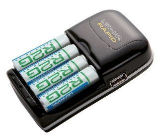 Lenmar R2G804U R2G 4 Hour Charger Includes USB Output with 4 R2G 2150mAh NI MH for AA/AAA Batteries Electronics
