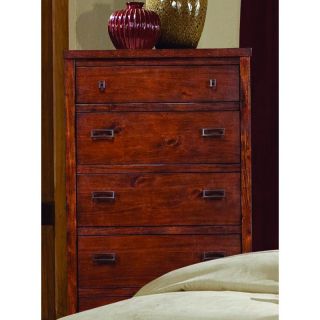 kathy ireland HOME Rustic Lodge 5 Drawer Chest   Dressers & Chests
