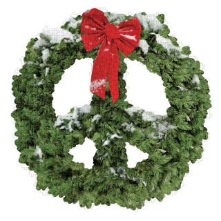 Paper House Peace Sign Wreath Puzzle   Jigsaw Puzzles