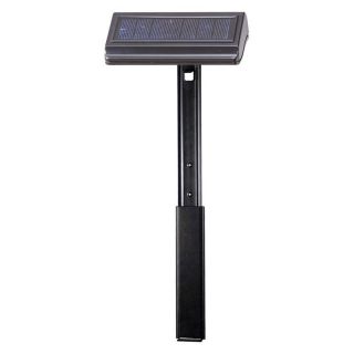 Whitehall Solar Lawn Mounted Lamp with Extender   Address Plaques