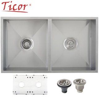 Ticor S6501 Undermount 16 Gauge Stainless Steel Kitchen Sink    