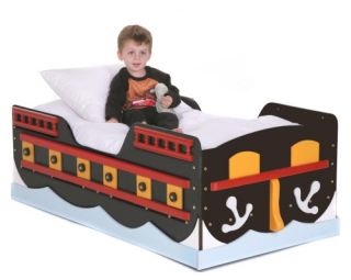 Pirate Ship Toddler Bed   Themed Toddler Beds