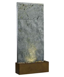 Kenroy Home Brook Natural Slate Table/Wall Outdoor Fountain   Fountains