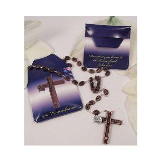 9/11 Remembrance Rosary by Ghirelli Italy   Pendant Necklaces