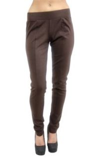 Pants   Essentials by Milano (Brown, X Large)