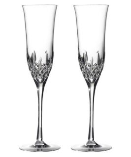 Waterford Lismore Essence Flute Glass   Set of 2   Stemware
