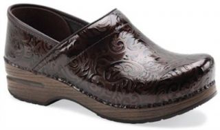 Dansko Women's Professional Box Leather Clog Shoes