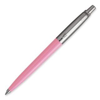 Parker Jotter Ballpoint Pen   Ink Color Black   Barrel Color Pink   1 Each 