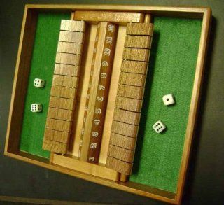 Double Sided Shut the Box Game 12 Toys & Games