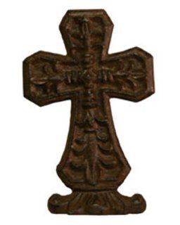 Shelf Decorations Cross Statues [GC26 785F]   Wrought Iron Rustic Accessories