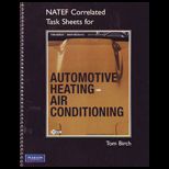 Automotive Heating and Air Conditioning  Task Sheets