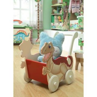 Fantasy Fields Dinosaur Kingdom Childrens Toy Push Cart   Toy Storage