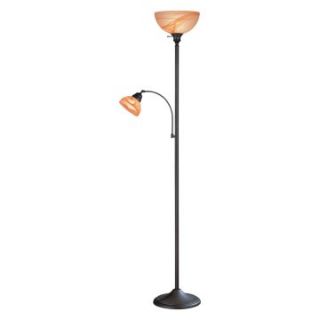 Lite Source LS 80172 Marblesk Torch / Reading Lamp   Floor Lamps