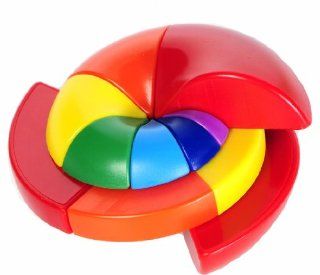 Nautilus Cube _ Meffert's Color Matching Twisty Puzzle Toys & Games
