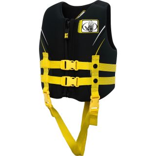BODY GLOVE Kids RS 2 Vest, Black/yellow