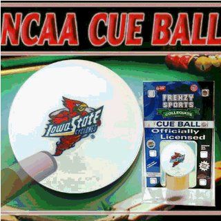 Iowa State Cyclones College Logo Pool Cue Ball  Billiard Cue Balls  Sports & Outdoors