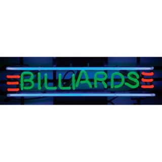 Billiards Neon Pub Sign   Neon Signs