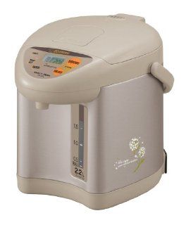 Zojirushi CD JUC22CT Micom 2.2 Liter Water Boiler and Warmer, Champagne Gold Beverage Warmers Kitchen & Dining