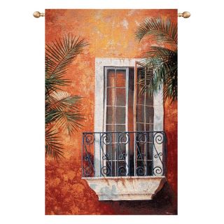 Moroccan Balcony   35W x 53H in.   Wall Tapestries and Scrolls