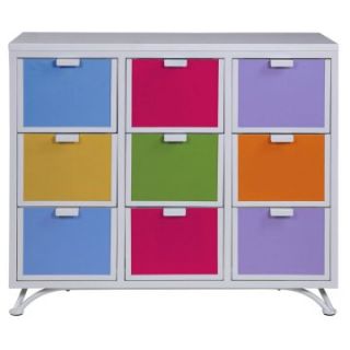 LittleMissMatched SWITCHaroo 9 Drawer Chest   Kids Dressers and Chests