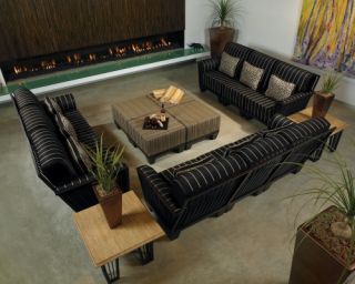 O.W. Lee Luxe 30 Conversation Sofa Collection   Conversation Patio Sets