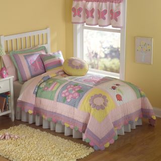 Pem America Annas Dream Quilt Mini Set   Girls Bedding