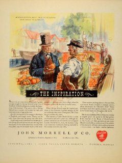 1934 Ad George John Morrell Meat Packing Industry   Original Print Ad  