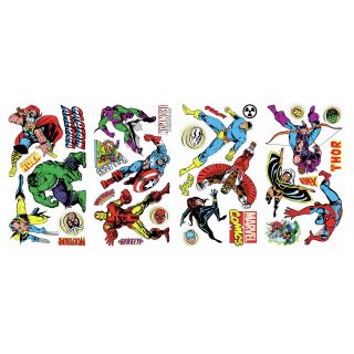 Marvel Classics Peel and Stick Wall Decals   Kids and Nursery Wall Art