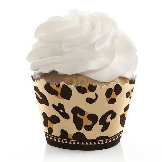 Leopard   Dog Party Cupcake Wrappers Toys & Games