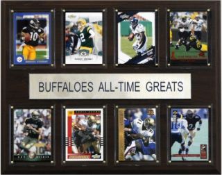 NCAA 12 x 15 in. Football Colorado Buffaloes All Time Greats Plaque   Clocks & Wall Art