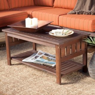Cabos Collection Outdoor Coffee Table   Patio Tables
