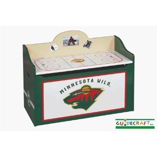 Minnesota Wild Toy Box   Toy Chests