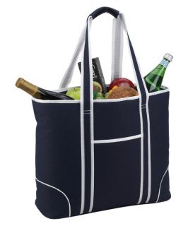 Large Insulated Tote   Navy and White   Beach Bags