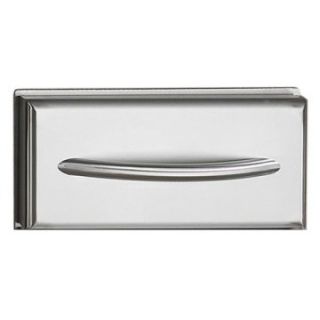 Napoleon Built In Stainless Steel Flat Drawer with Curved Handle   Outdoor Kitchens